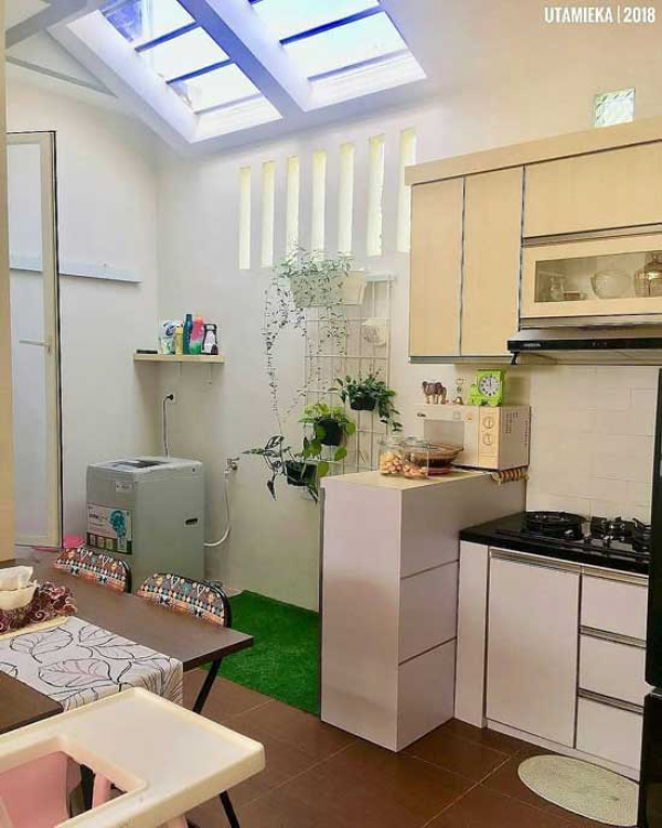 Dapur Dengan Atap Skylight 9 - Desain Id